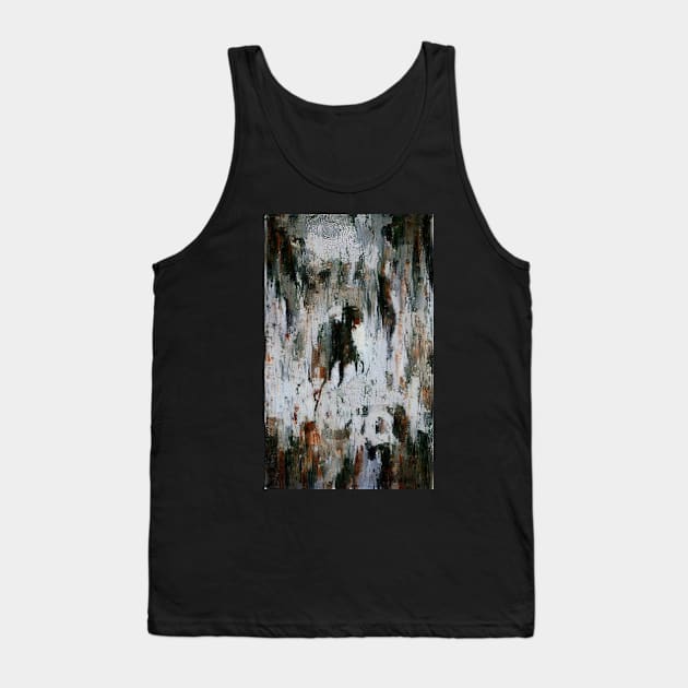 Dark Abstract Art Painting Tank Top by Holisticfox